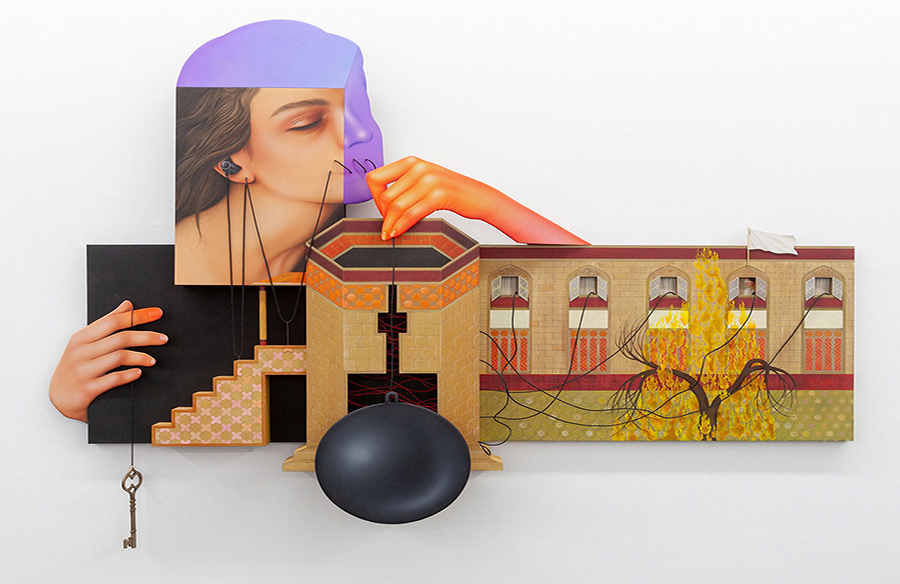 Arghavan Khosravi: Navigating Cultural Transformation through 3D Paintings